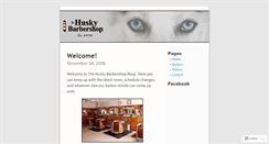 Desktop Screenshot of huskybarbershop.com